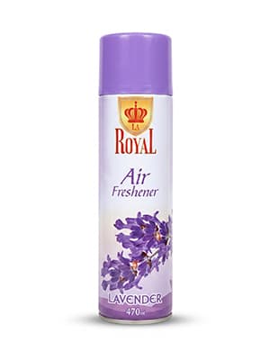 Royal Air Freshener Spray, Lavender, 470 ml